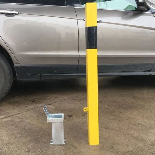 Metal-Removable-Bollard-Rb12-Yellow