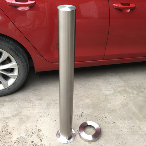 Stainless Steel Fixed Bollard Ss-Fb28 (Cover can be optional)
